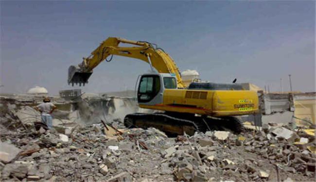 الاحتلال الاسرائيلي يهدم مسجد يرزا في الأغوار