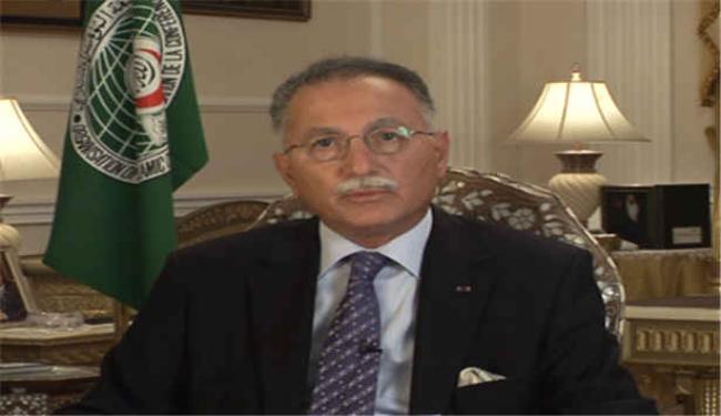 احسان اوغلو يرفض اي تدخل اجنبي بسوريا