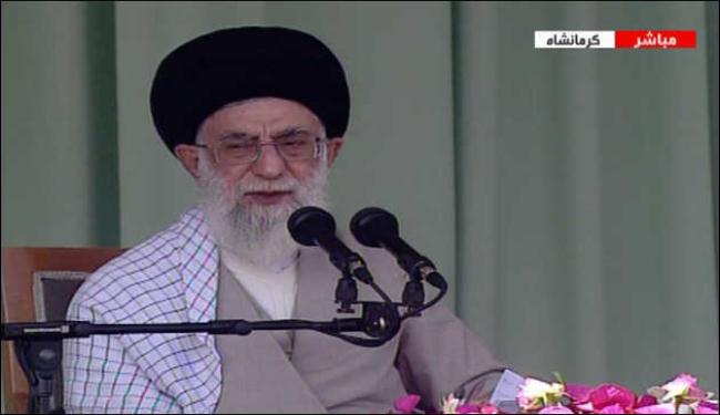 آية الله خامنئي: العقوبات المفروضة على ايران ليست جديدة