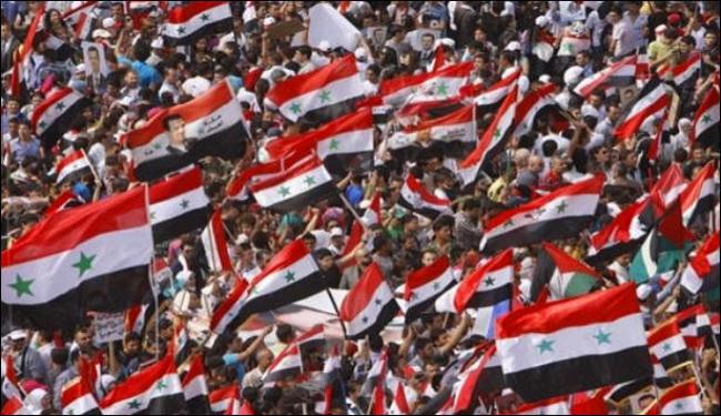 سوريا: تظاهرات تأييد الاصلاح ورفض التدخل الاجنبي 