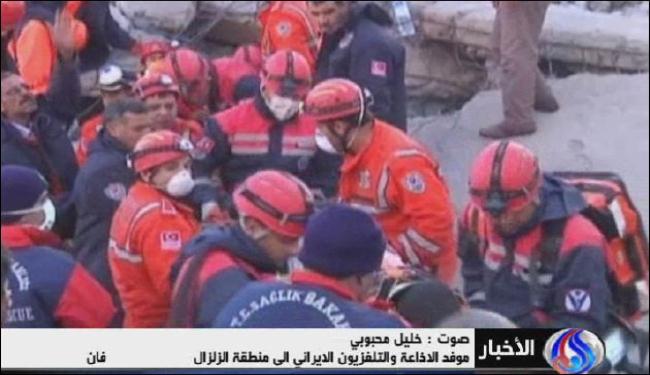 الفريق الايراني يواصل تقديم المساعدات في فان