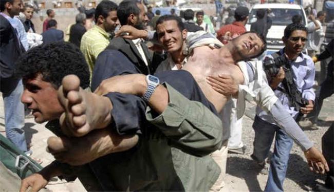 شهيدان في قمع السلطة اليمنية لتظاهرة  