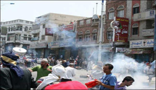 سقوط 5 اشخاص باشتباكات وقصف قوات صالح لمدينة تعز