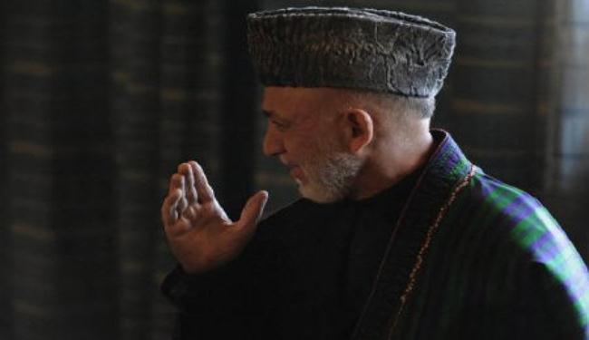 كرزاي: الاجانب يغذون الفساد في افغانستان