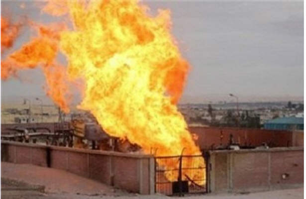 انفجارلوله گاز مصربه اسرائیل براي دهمین بار