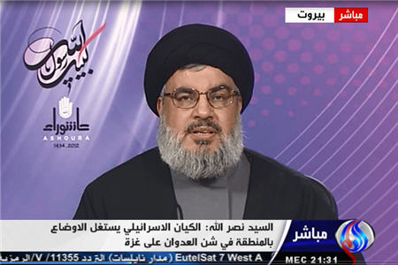 نصرالله: غزه در این نبرد تنها نیست
