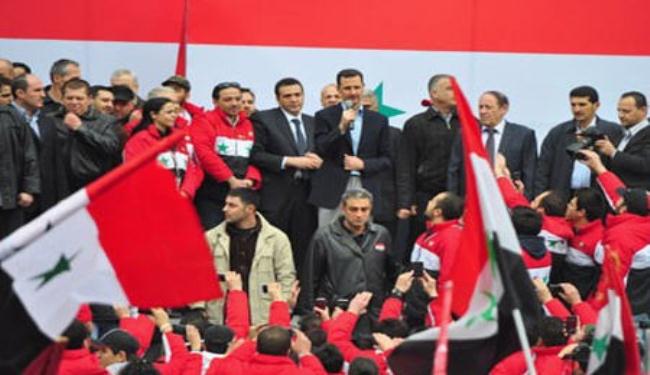 الأسد يؤكد أن سوريا ستنتصر على المؤامرات الخارجية