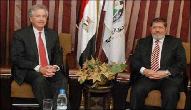 مصر: بيرنز في مقر الاخوان