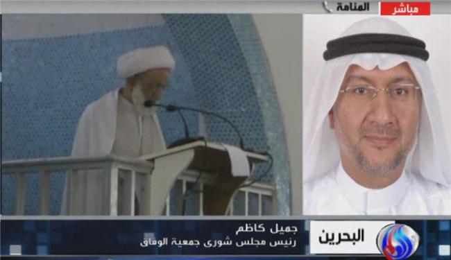 الشعب البحريني لن يبخل دمائه لحماية رموزه