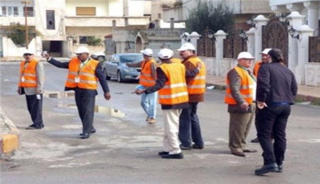 المراقبون العرب يزورون مناطق بريف دمشق