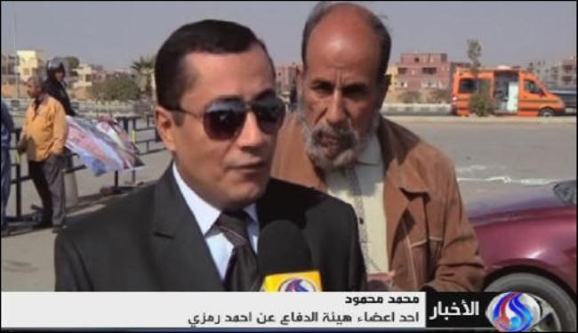 الدفاع ينفي التهمة عن رئيس جهاز الامن المصري