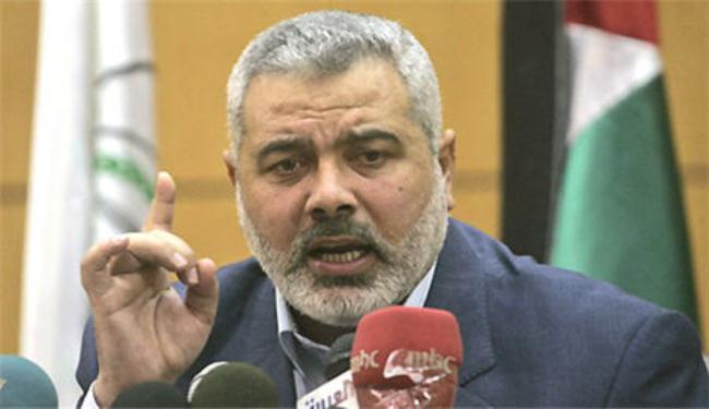  هنية ينفي نقل مكاتب حماس من سوريا ويرحب بالمصالحة