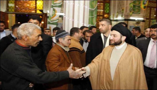  الحكيم يزور الاعظمية ويشارك باحتفالات ذكرى ولادة الرسول (ص)