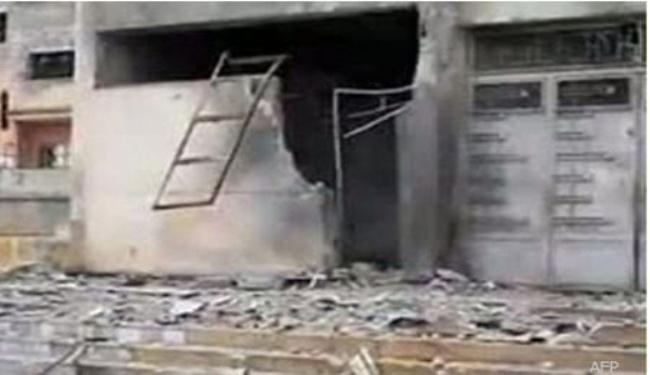 مجموعة مسلحة تقصف مصفاة حمص للنفط