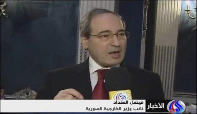 دمشق: المؤامرة تستهدف دعمنا للمقاومة والممانعة