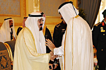 جنگ عربستان و قطر در حومه پاریس