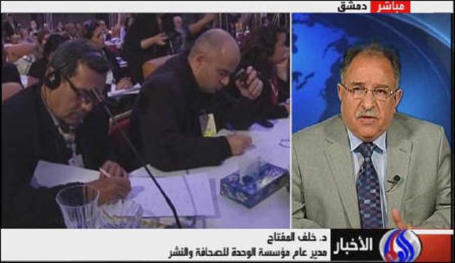الازمة السورية حلها داخلي