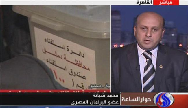 نائب مصري: السوريون يستشعرون الخطر على بلادهم