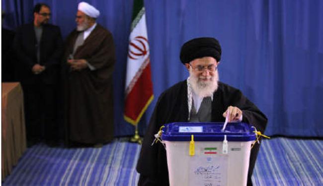 اقبال حاشد على مراكز الاقتراع بانتخابات ايران البرلمانية