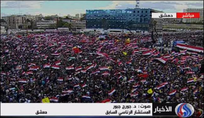 سوريا انتصرت على المؤامرة ولا حل بغير حوار