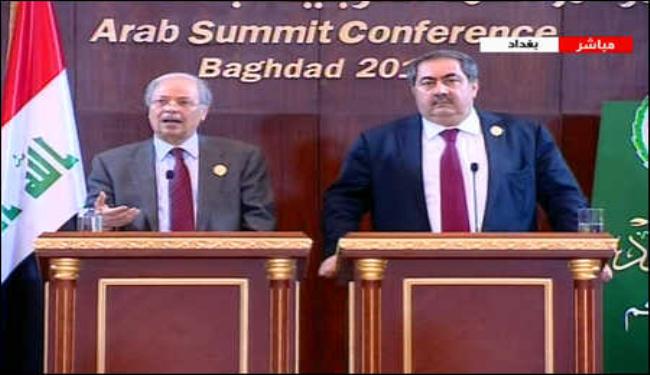 زيباري: مشروع قرار متميز بشأن سوريا  سيعرض على القمة