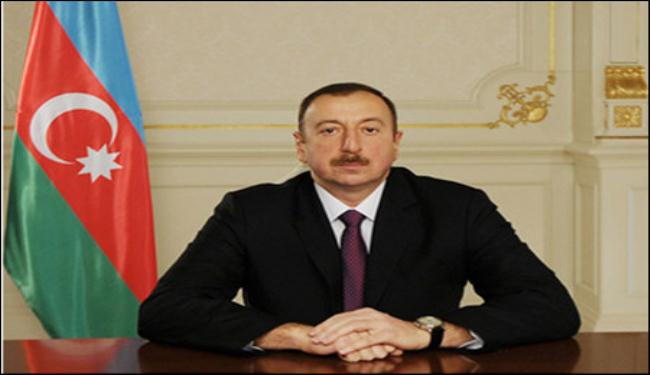 الكيان الاسرائيلي يشيد بتعاون الرئيس الاذربيجاني