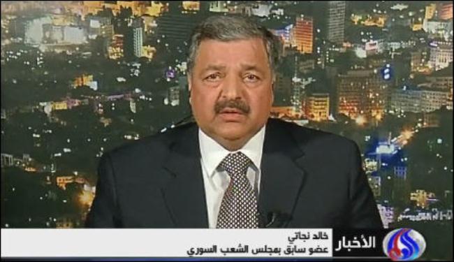 نائب سوري سابق يشيد بدعم ايران لبلاده