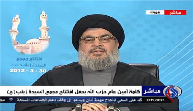نصر الله: المقاومة أبقت القضية الفلسطينية حية