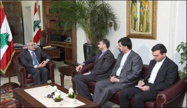 الرئيس احمدي نجاد يؤكد دعم ايران الدائم للبنان