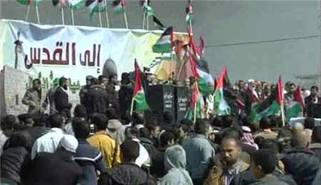 الغزيون يؤكدون تمسكهم بنهج المقاومة لاسترجاع الأرض