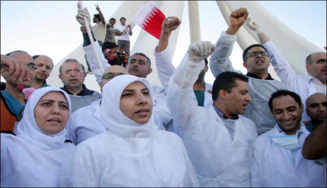 أطباء البحرين المعذبون يطالبون بإيقاف محاكماتهم