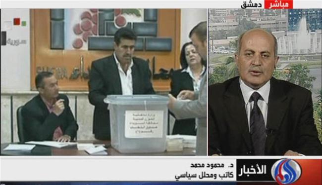 المشاركة الواسعة بإنتخابات سوريا تعكس الإصرار على الإصلاح