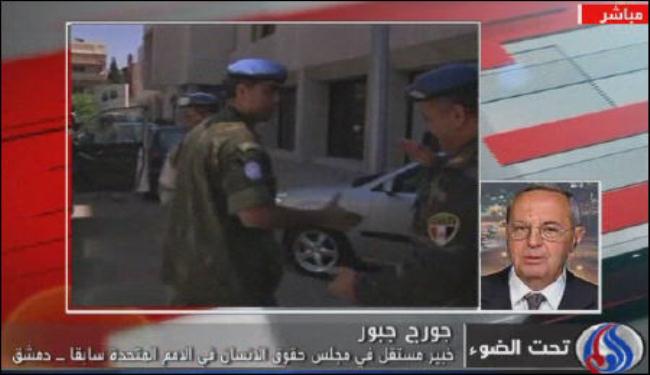 جبور : من حق الحكومة السورية ان ترد على المسلحين