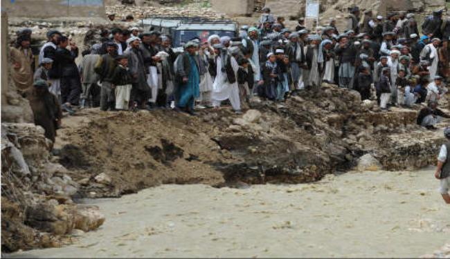 مقتل 16 شخصا وفقدان 20 آخرين بفيضانات أفغانستان
