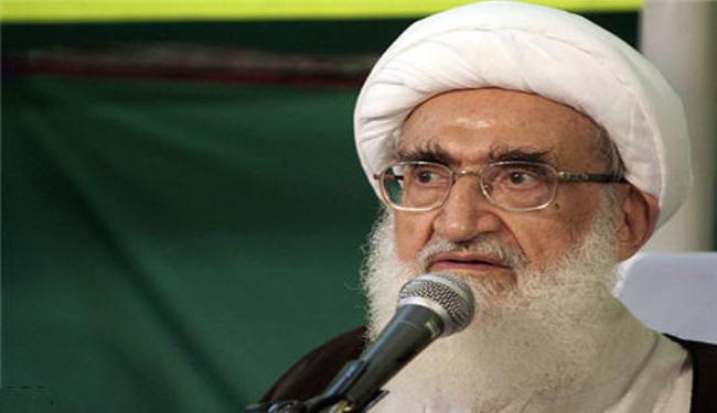 آية الله نوري همداني يستنكر مشروع اتحاد البحرين والسعودية