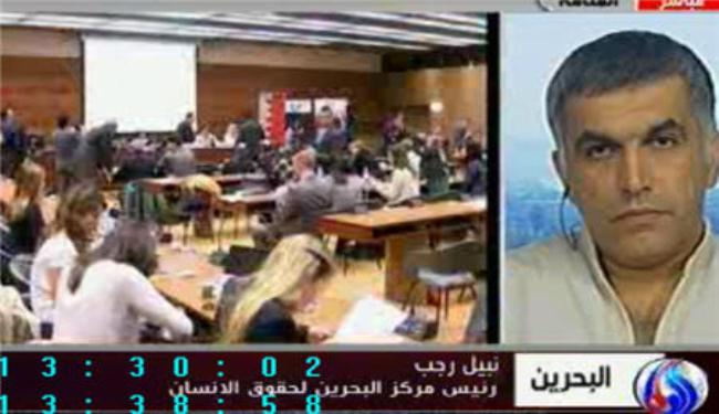 نبيل رجب: النظام البحريني اعتقلني بسبب دفاعي عن المحرومين