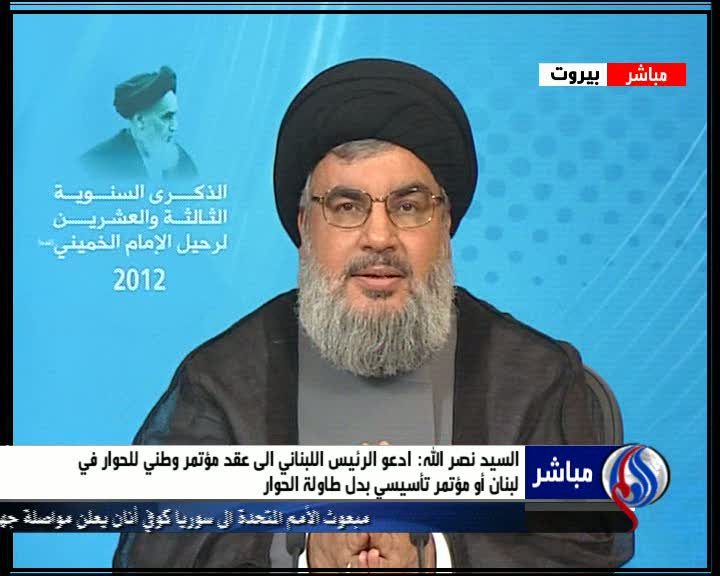 سید حسن نصرالله خطاب به ربایندگان شهروندان لبنانی: جنگ یا صلح؟