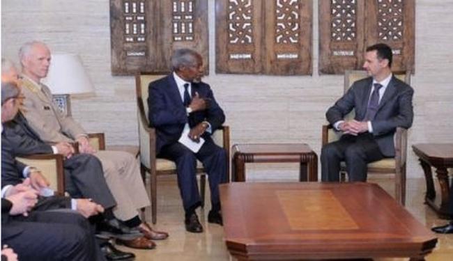 الاسد لعنان: دمشق ستزلزل العالم ولن ينجو اي نظام متآمر عليها