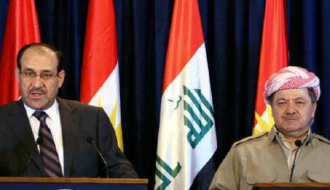 المجلس الأعلى العراقي يتوسط بين المالكي وبارزاني 