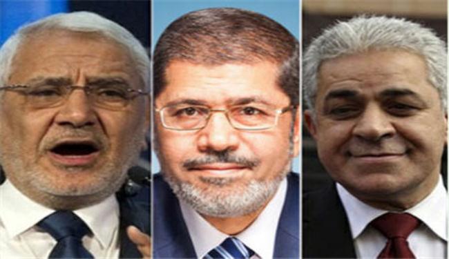 مرسي وأبو الفتوح وصباحي يدعون لمليونية الثلاثاء