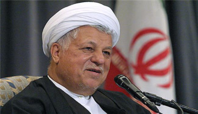 رفسنجاني: ضغوط جبهة الاستكبار لا تسمح بالتفاوض المتكافئ