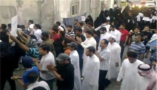 تجمع احتجاجي لمعلمين سعوديين في الرياض 