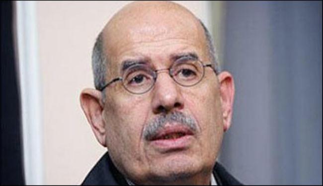 البرادعي يطالب العسكري بتأجيل الانتخابات