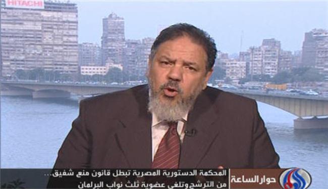 الزيات: مايحدث في مصر لايصب إلا في صالح العسكر