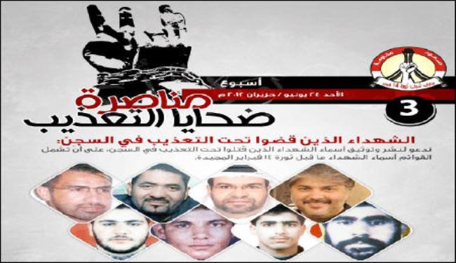 14 فبراير يدعو الى اسبوع مناصرة ضحايا التعذيب بالبحرين