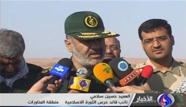 العميد سلامي: المناورات الصاروخية رد على كل من يهدد ايران