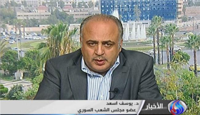 برلماني: الأسد لا يريد نقل الخلاف بين الحكومات الى الشعوب