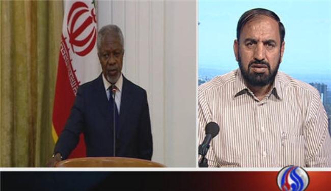 ايران تدعم الحوار السياسي لحل الازمة السورية