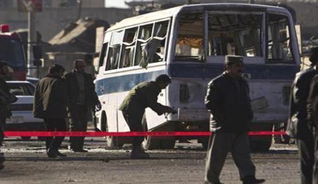 14 جريحا على الاقل في انفجار قنبلة في سوق بافغانستان