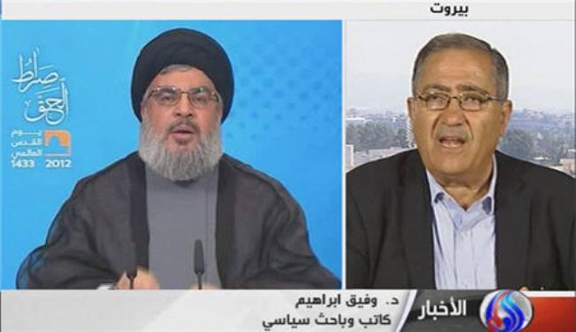 باحث سياسي: تصعيد نصرالله ضد الاحتلال رد على تهديد الاخير لايران